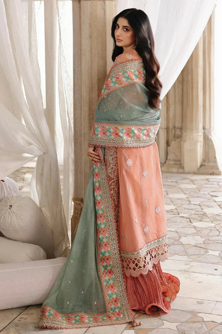 Picture of Qalamkar - Shadmani Wedding Formals - RH-04 ZEHRA - Unstitched - Available at Raja Sahib