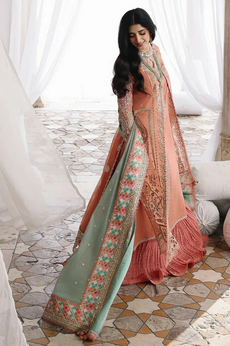 Picture of Qalamkar - Shadmani Wedding Formals - RH-04 ZEHRA - Unstitched - Available at Raja Sahib