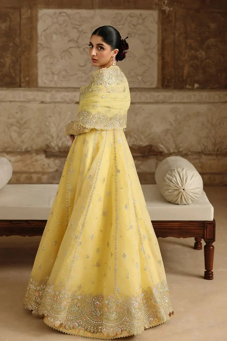 Picture of Qalamkar - Shadmani Wedding Formals - RH-06 HOOR - Unstitched - Available at Raja Sahib