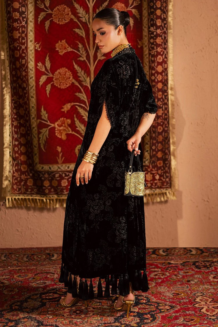 Picture of Nureh - Ballerina Embellished Velvet Palachi Collection - NU2-193 - Unstitched - Available at Raja Sahib