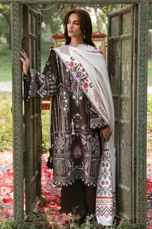 Picture of Sadaf Fawad Khan - Sirra Unstitched Winter Collection - D4 MEHROZ - Unstitched - Available at Raja Sahib