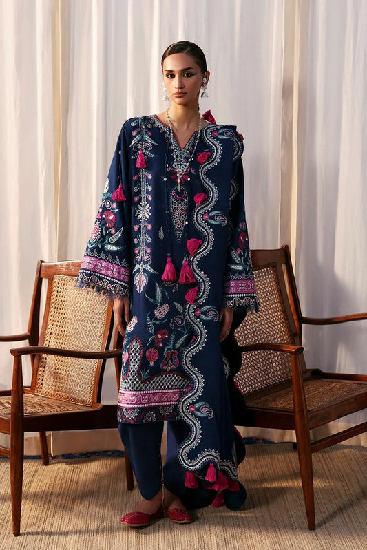 Picture of Sadaf Fawad Khan - Sirra Unstitched Winter Collection - D5 SHAHNOOR - Unstitched - Available at Raja Sahib