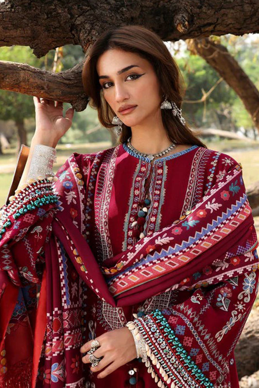 Picture of Sadaf Fawad Khan - Sirra Unstitched Winter Collection - D7 MEHRUNISA - Unstitched - Available at Raja Sahib