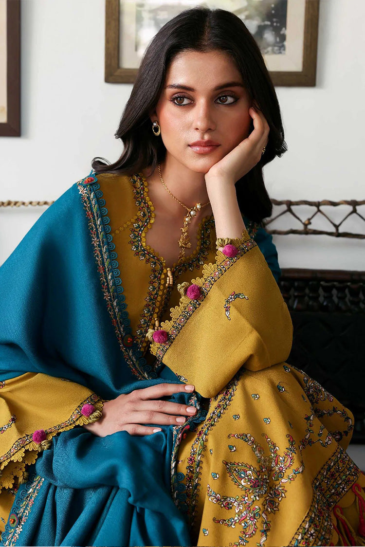 Picture of Republic Womenswear - Amaris Winter Shawl Collection - D12-Ilyria - Unstitched - Available at Raja Sahib