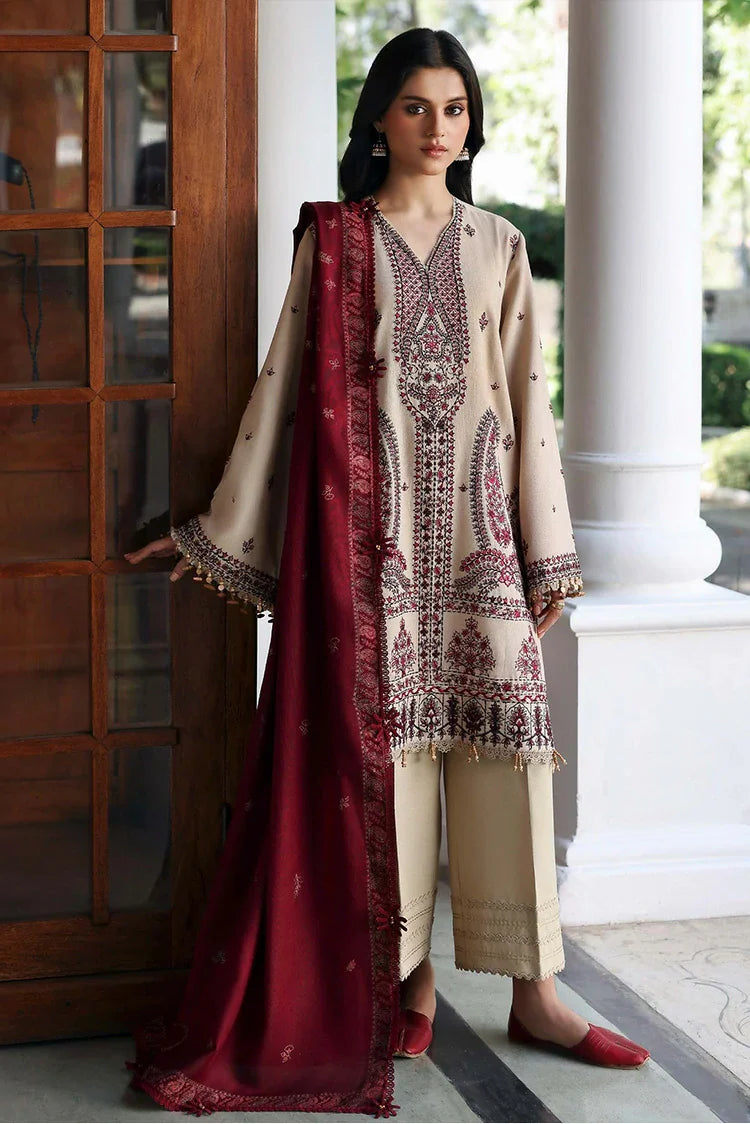 Picture of Republic Womenswear - Amaris Winter Shawl Collection - D2-Liora - Unstitched - Available at Raja Sahib