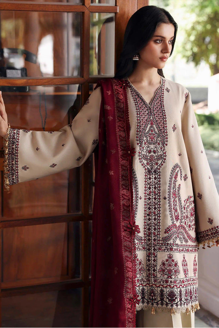 Picture of Republic Womenswear - Amaris Winter Shawl Collection - D2-Liora - Unstitched - Available at Raja Sahib