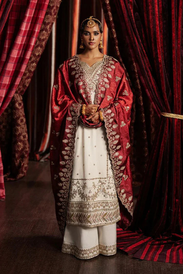 Picture of Afrozeh - Divani The Silk Edit Vol 2 - 1101-Khuld - Unstitched - Available at Raja Sahib