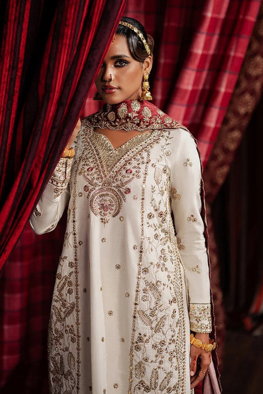 Picture of Afrozeh - Divani The Silk Edit Vol 2 - 1101-Khuld - Unstitched - Available at Raja Sahib