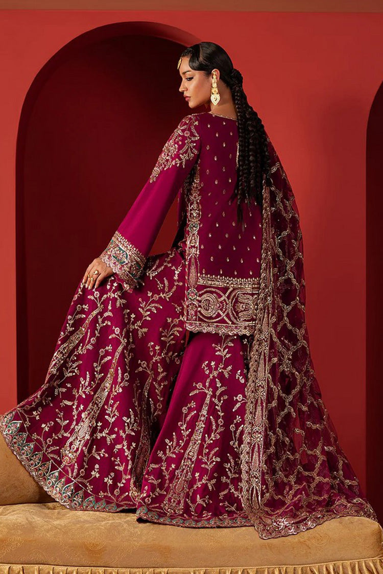 Picture of Afrozeh - Divani The Silk Edit Vol 2 - 1109-Shamal - Unstitched - Available at Raja Sahib