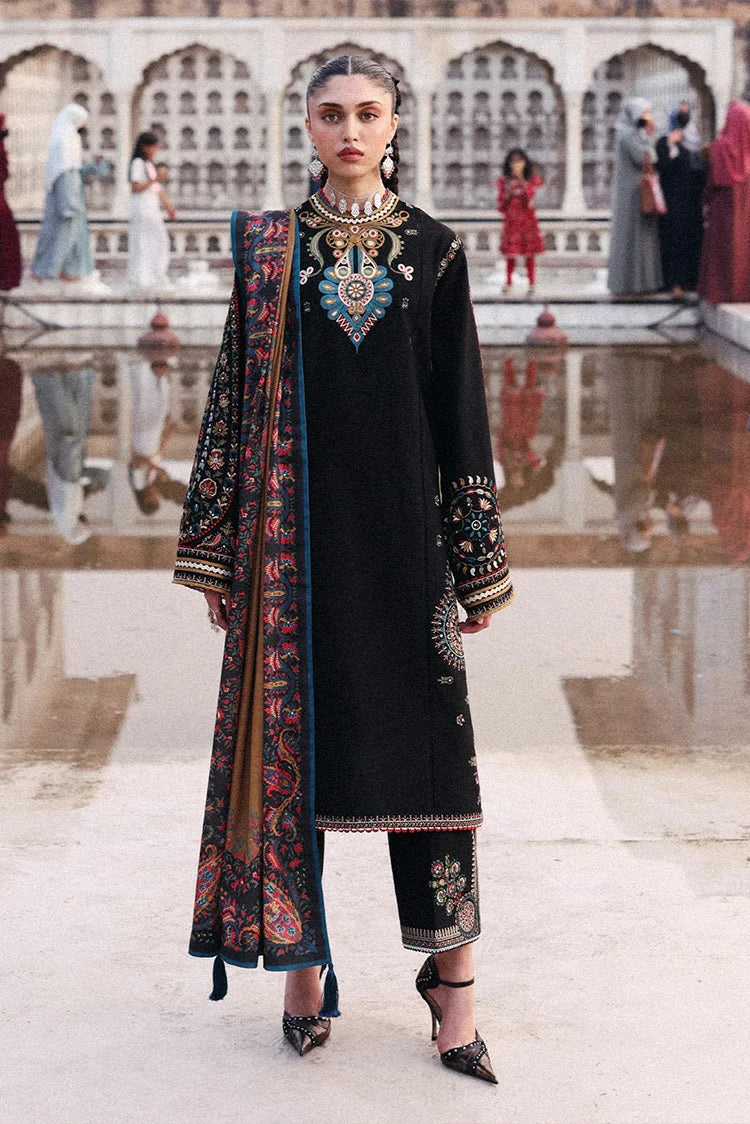 Hussain Rehar - Jugnu Khaddar Autumn Winter Edit 2 - Bejul-1205 - Unstitched