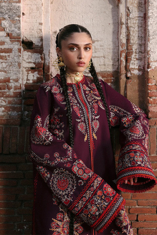 Hussain Rehar - Jugnu Khaddar Autumn Winter Edit 2 - Laleh-1209 - Unstitched