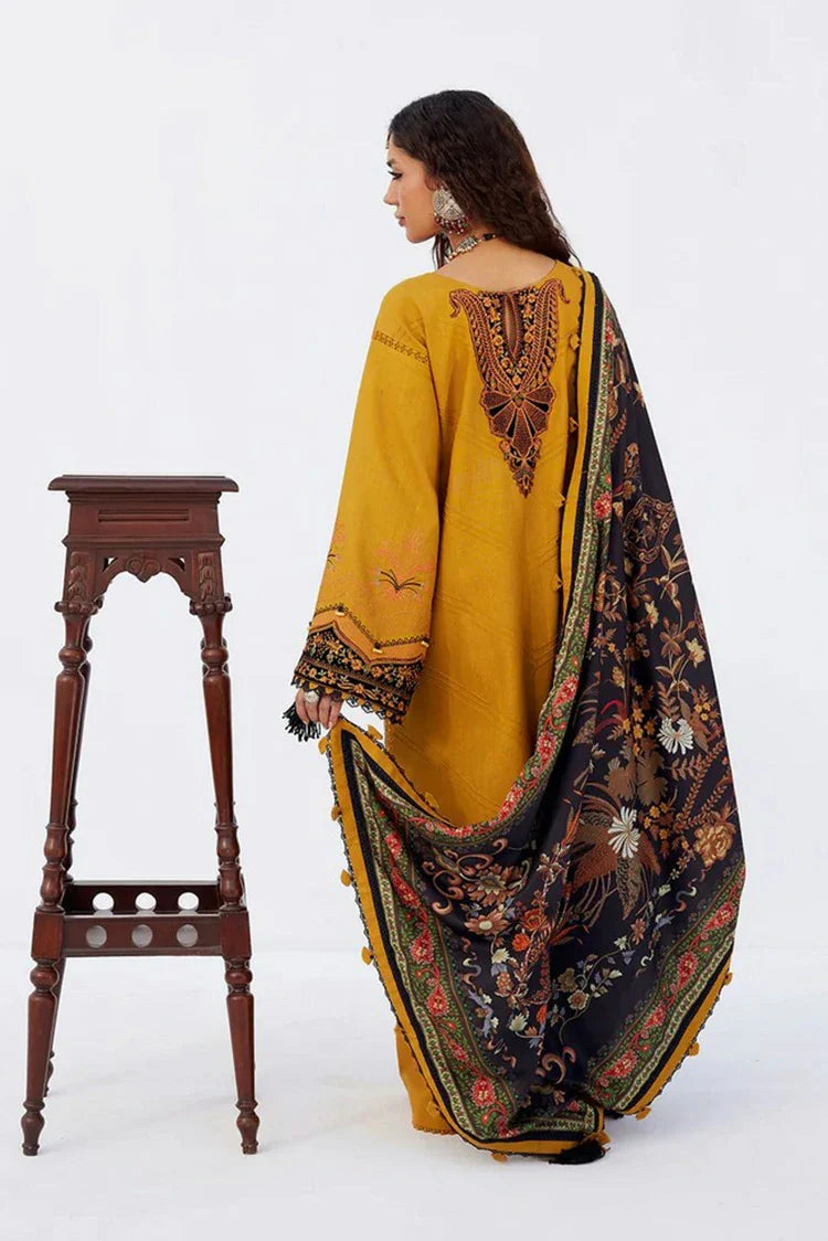 Picture of Saira Rizwan - Heritage Khaddar Karandi Collection - ZARD-03 - Unstitched - Available at Raja Sahib