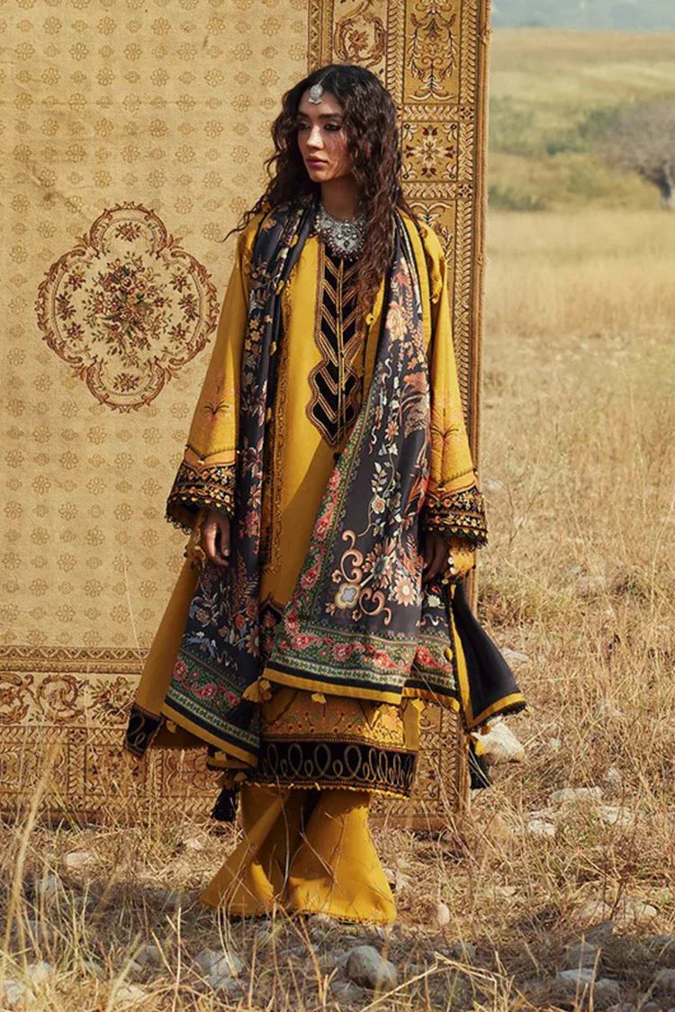Picture of Saira Rizwan - Heritage Khaddar Karandi Collection - ZARD-03 - Unstitched - Available at Raja Sahib