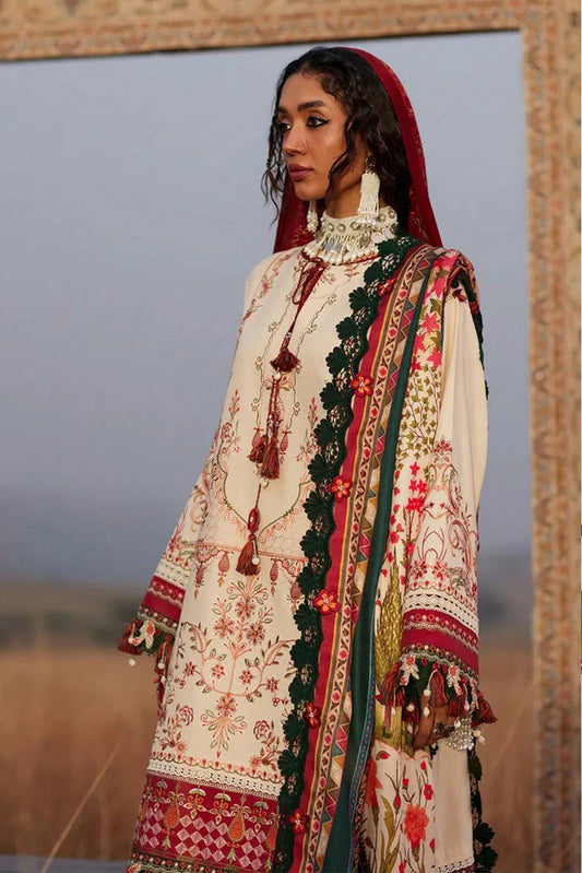 Saira Rizwan - Heritage Khaddar Karandi Collection - IREM-05 - Unstitched