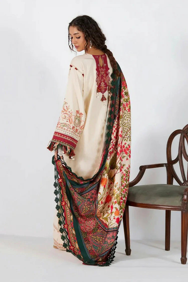 Picture of Saira Rizwan - Heritage Khaddar Karandi Collection - IREM-05 - Unstitched - Available at Raja Sahib