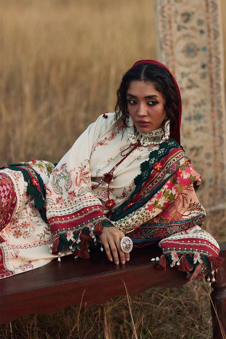 Picture of Saira Rizwan - Heritage Khaddar Karandi Collection - IREM-05 - Unstitched - Available at Raja Sahib