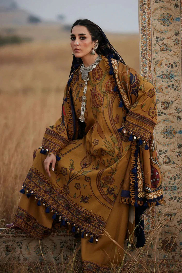 Picture of Saira Rizwan - Heritage Khaddar Karandi Collection - LALEH-07 - Unstitched - Available at Raja Sahib