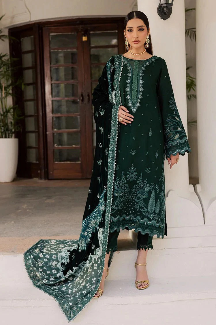 Picture of Nureh - Exclusive Luxury Unstitched Peach Leather Collection Vol 4 - NE-199 - Unstitched - Available at Raja Sahib