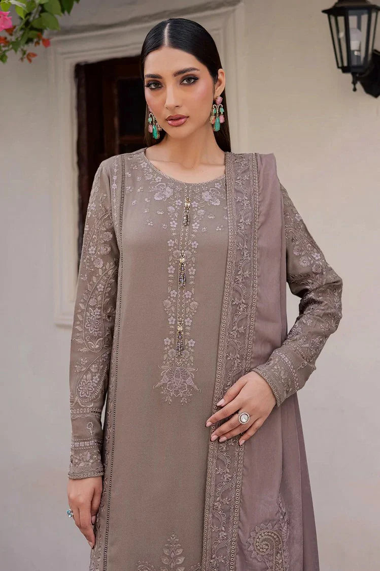 Picture of Nureh - Exclusive Luxury Unstitched Peach Leather Collection Vol 4 - NE-201 - Unstitched - Available at Raja Sahib