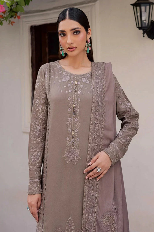 Picture of Nureh - Exclusive Luxury Unstitched Peach Leather Collection Vol 4 - NE-201 - Unstitched - Available at Raja Sahib
