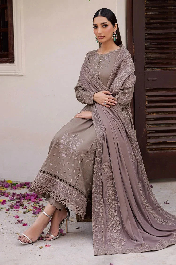 Picture of Nureh - Exclusive Luxury Unstitched Peach Leather Collection Vol 4 - NE-201 - Unstitched - Available at Raja Sahib