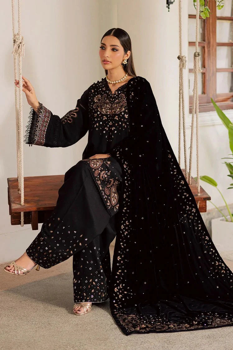 Picture of Nureh - Exclusive Luxury Unstitched Peach Leather Collection Vol 4 - NE-202 - Unstitched - Available at Raja Sahib