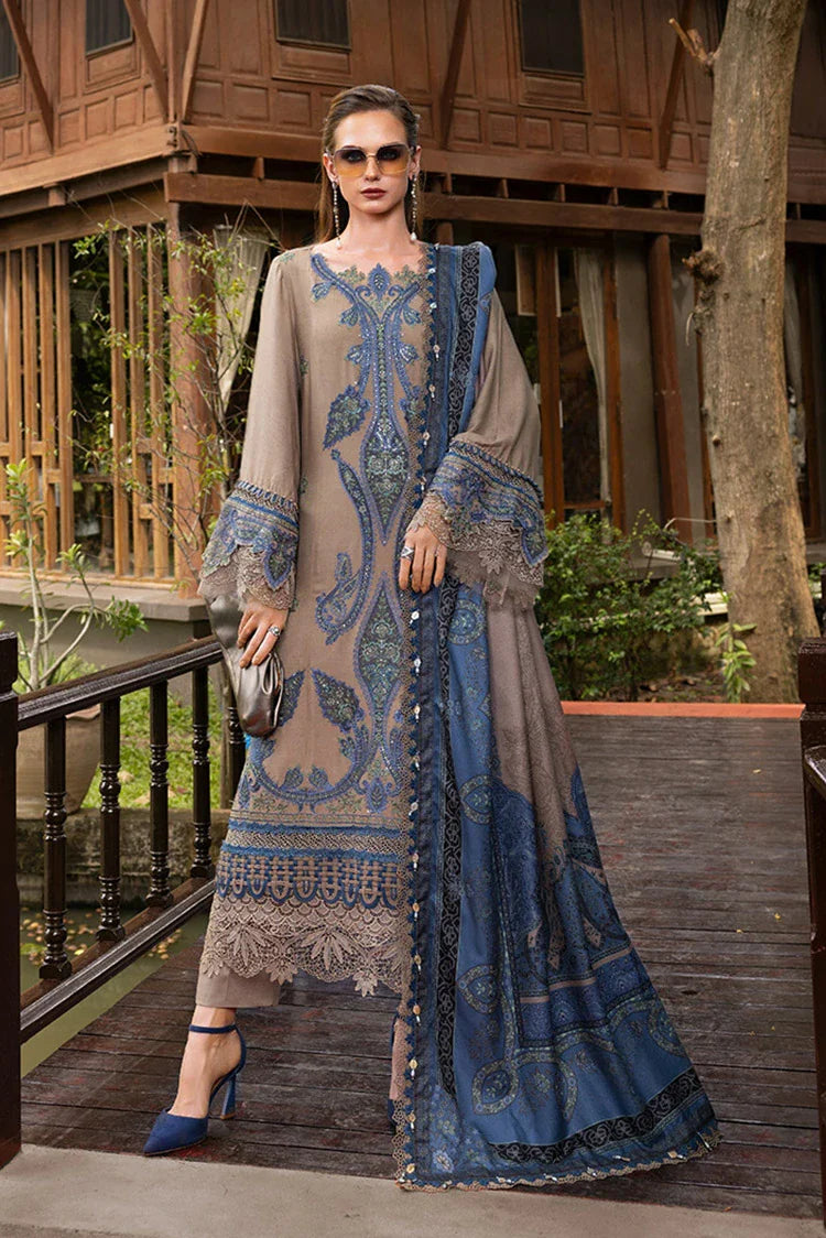 Picture of Maria B - M Prints Winter Edit - Design 6A - Unstitched - Available at Raja Sahib