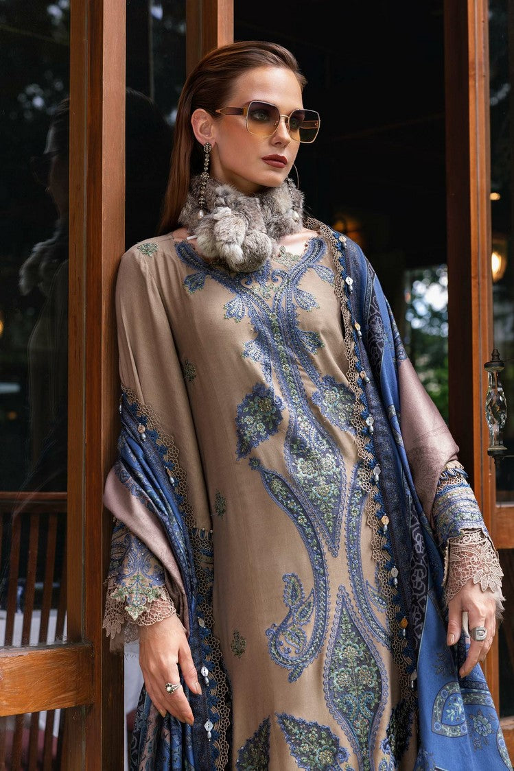 Picture of Maria B - M Prints Winter Edit - Design 6A - Unstitched - Available at Raja Sahib