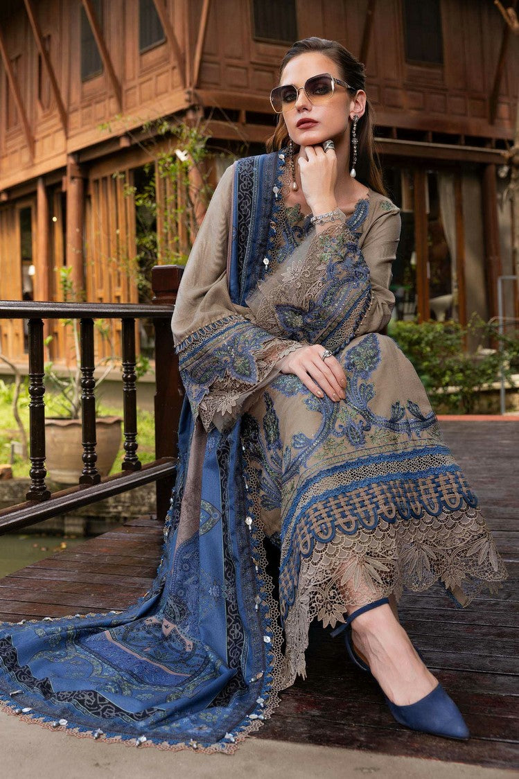 Picture of Maria B - M Prints Winter Edit - Design 6A - Unstitched - Available at Raja Sahib