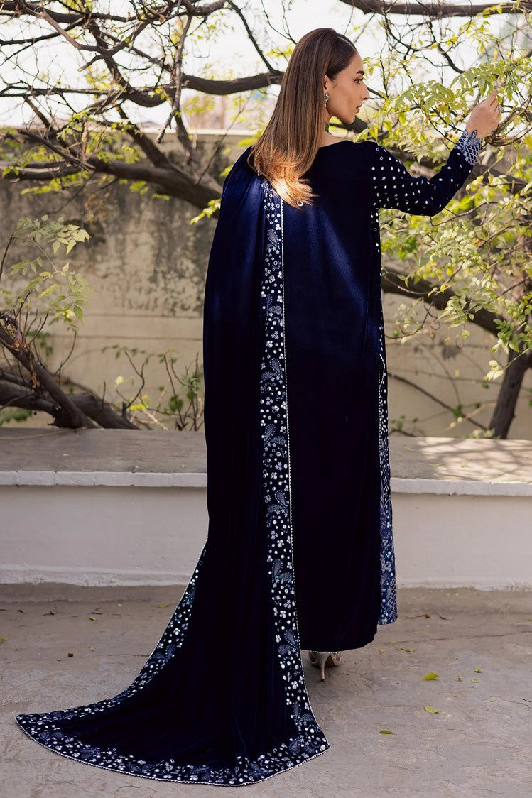 Picture of Nureh - Maya Embroidered Velvet Collection Vol 4 - NW-121 - Unstitched - Available at Raja Sahib