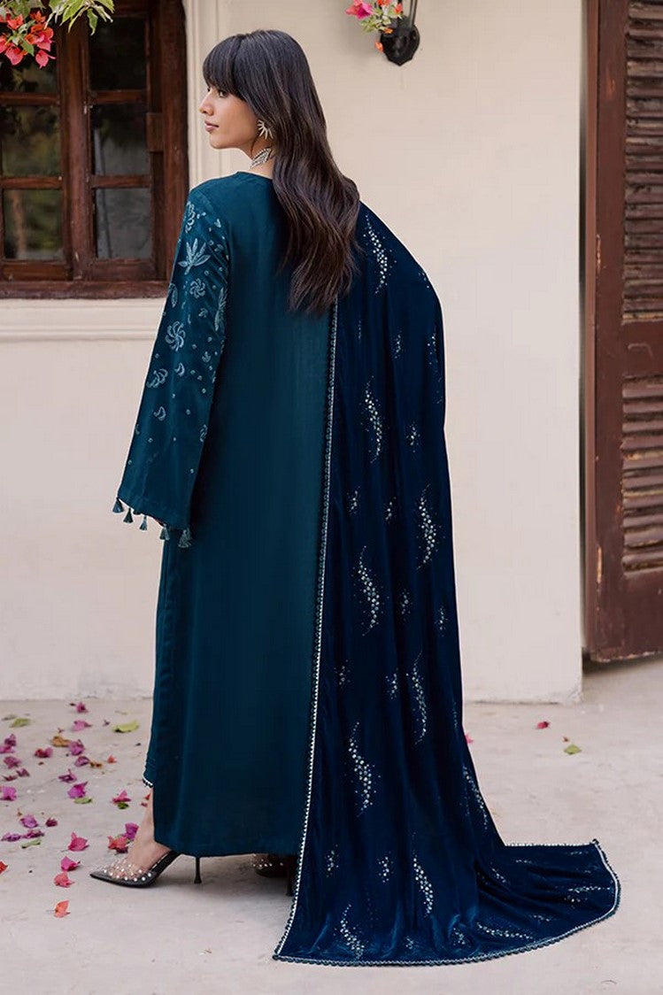 Picture of Nureh - Exclusive Luxury Unstitched Peach Leather Collection Vol 6 - NE-210 - Unstitched - Available at Raja Sahib