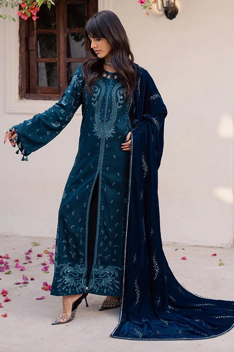 Picture of Nureh - Exclusive Luxury Unstitched Peach Leather Collection Vol 6 - NE-210 - Unstitched - Available at Raja Sahib