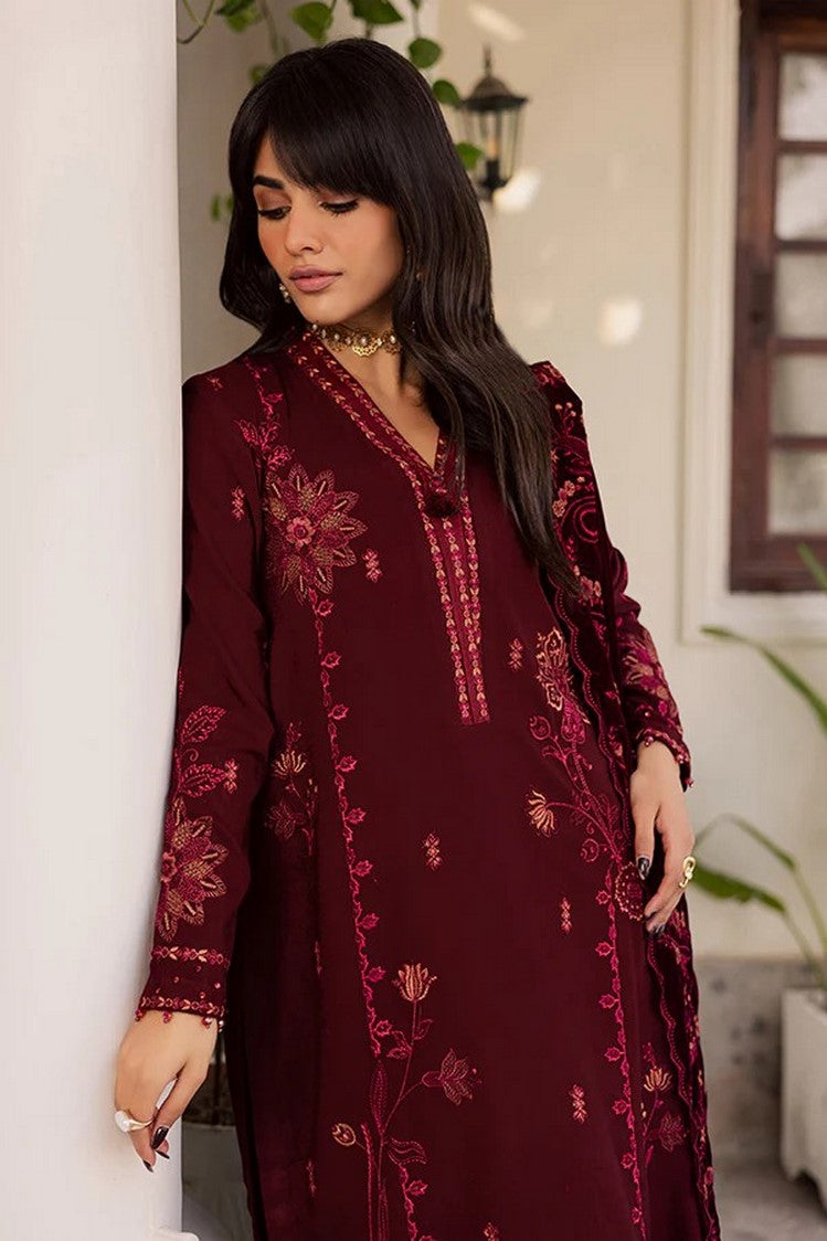 Picture of Nureh - Exclusive Luxury Unstitched Peach Leather Collection Vol 6 - NE-211 - Unstitched - Available at Raja Sahib