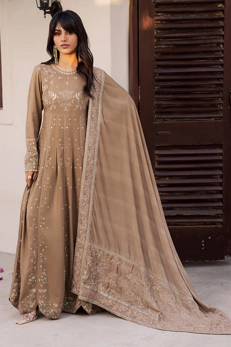 Picture of Nureh - Exclusive Luxury Unstitched Peach Leather Collection Vol 6 - NE-212 - Unstitched - Available at Raja Sahib