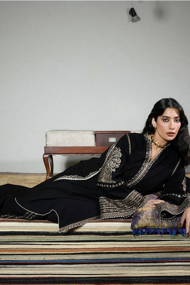 Picture of Hussain Rehar - Jugnu Karandi Unstitched AW 25 Edit 3 - LD1192-Tila - Unstitched - Available at Raja Sahib