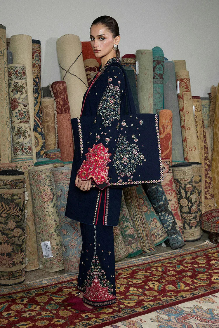 Picture of Hussain Rehar - Jugnu Karandi Unstitched AW 25 Edit 3 - LD1201-Firo - Unstitched - Available at Raja Sahib