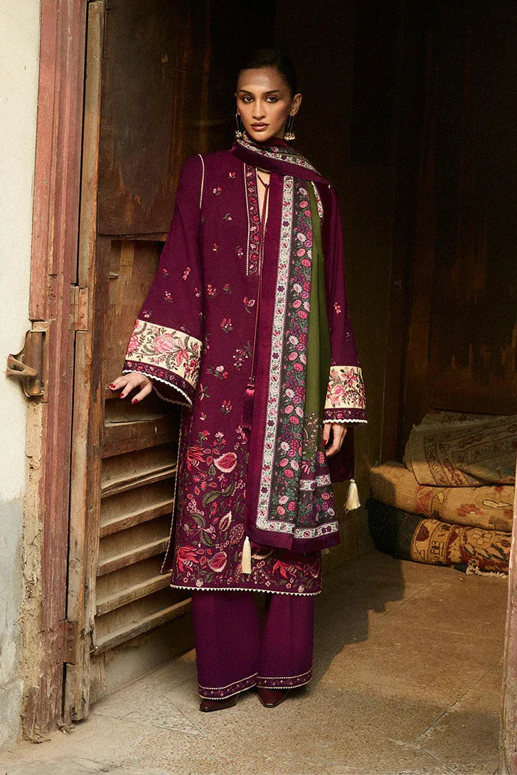 Picture of Hussain Rehar - Jugnu Karandi Unstitched AW 25 Edit 3 - LD1217-Tiran - Unstitched - Available at Raja Sahib