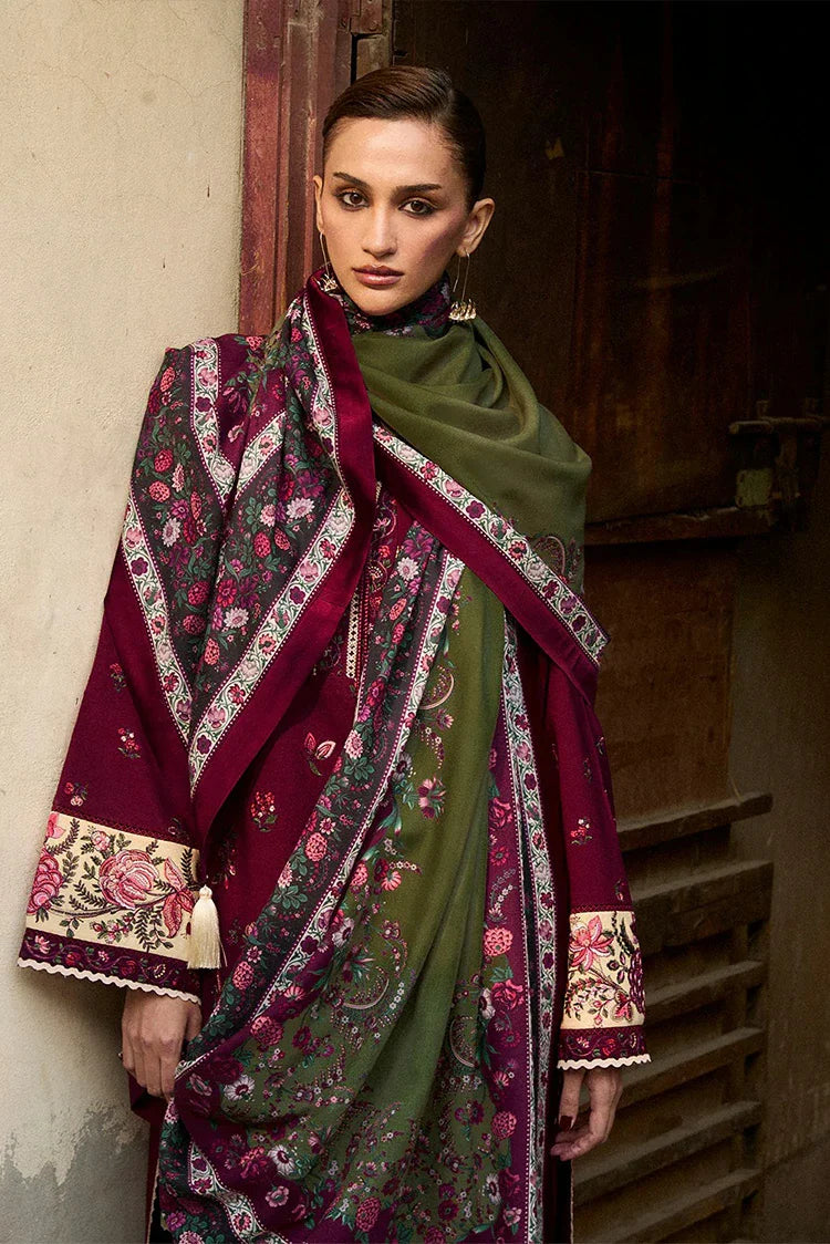 Picture of Hussain Rehar - Jugnu Karandi Unstitched AW 25 Edit 3 - LD1217-Tiran - Unstitched - Available at Raja Sahib