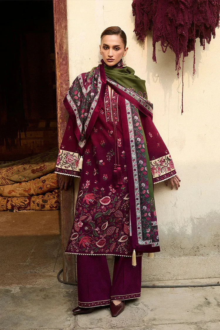 Picture of Hussain Rehar - Jugnu Karandi Unstitched AW 25 Edit 3 - LD1217-Tiran - Unstitched - Available at Raja Sahib