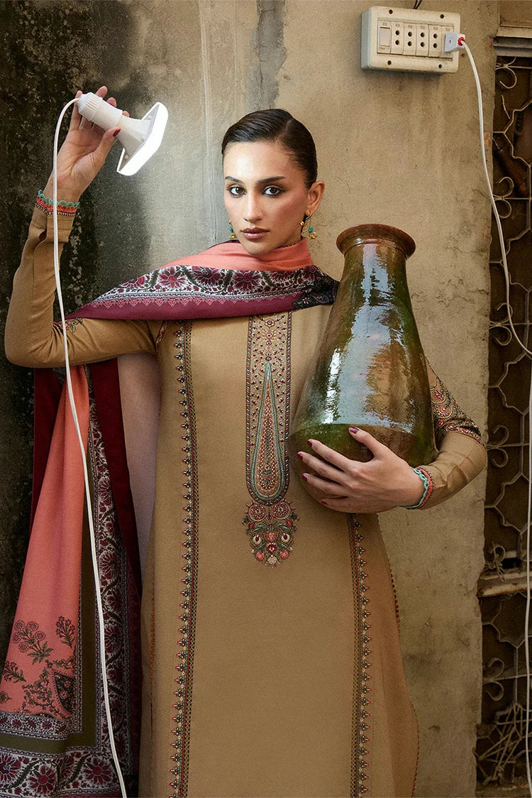 Picture of Hussain Rehar - Jugnu Karandi Unstitched AW 25 Edit 3 - LD1218-Dahr - Unstitched - Available at Raja Sahib