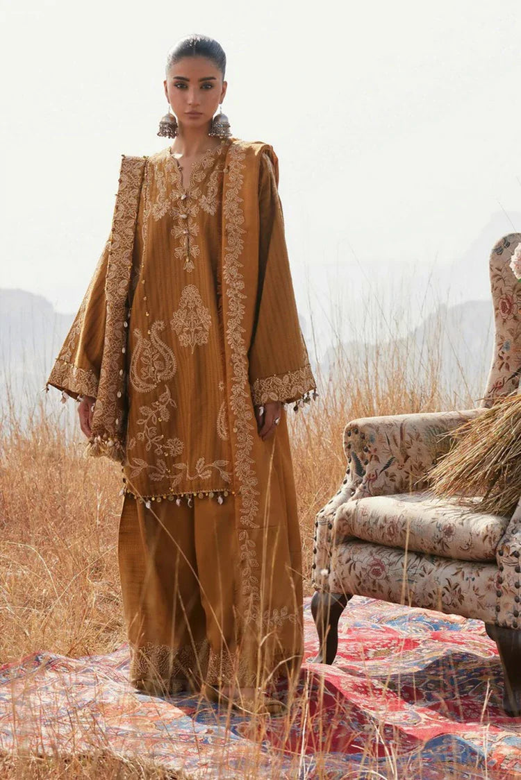 Picture of Zaha - Winter Collection - HEER (ZW25-10) - Unstitched - Available at Raja Sahib