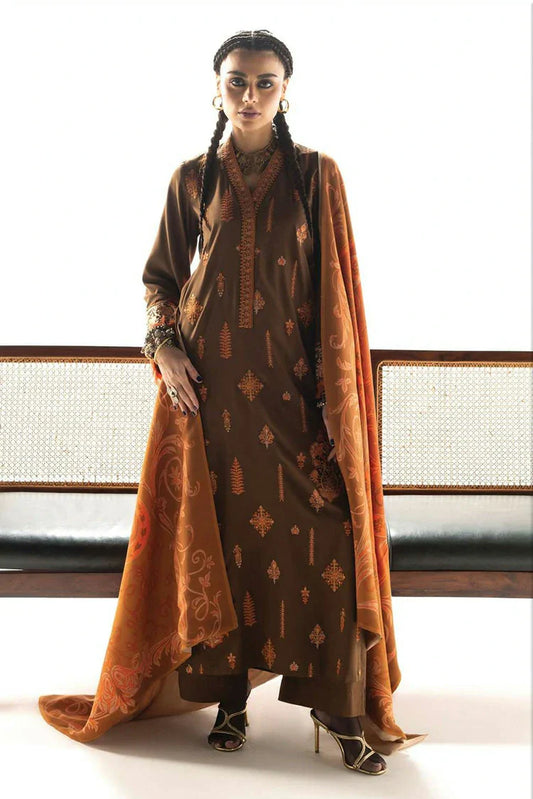 Zainab Chottani - Winter Shawl Collection - 04 Zuri - Unstitched