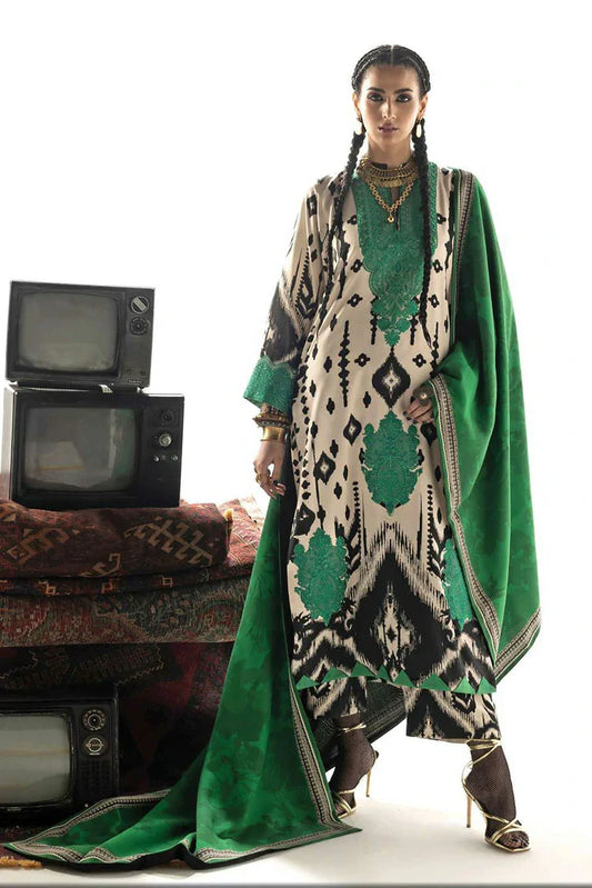 Zainab Chottani - Winter Shawl Collection - 07 Novaya - Unstitched