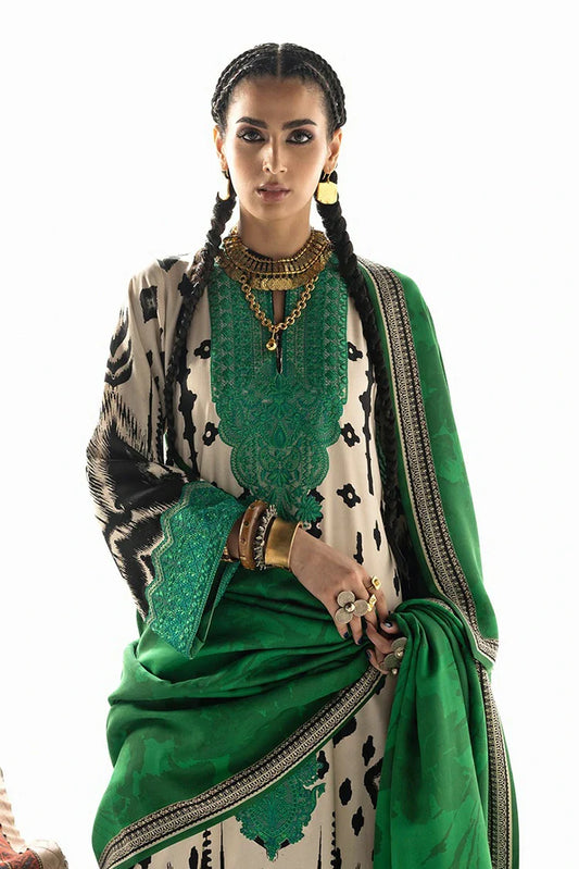 Zainab Chottani - Winter Shawl Collection - 07 Novaya - Unstitched