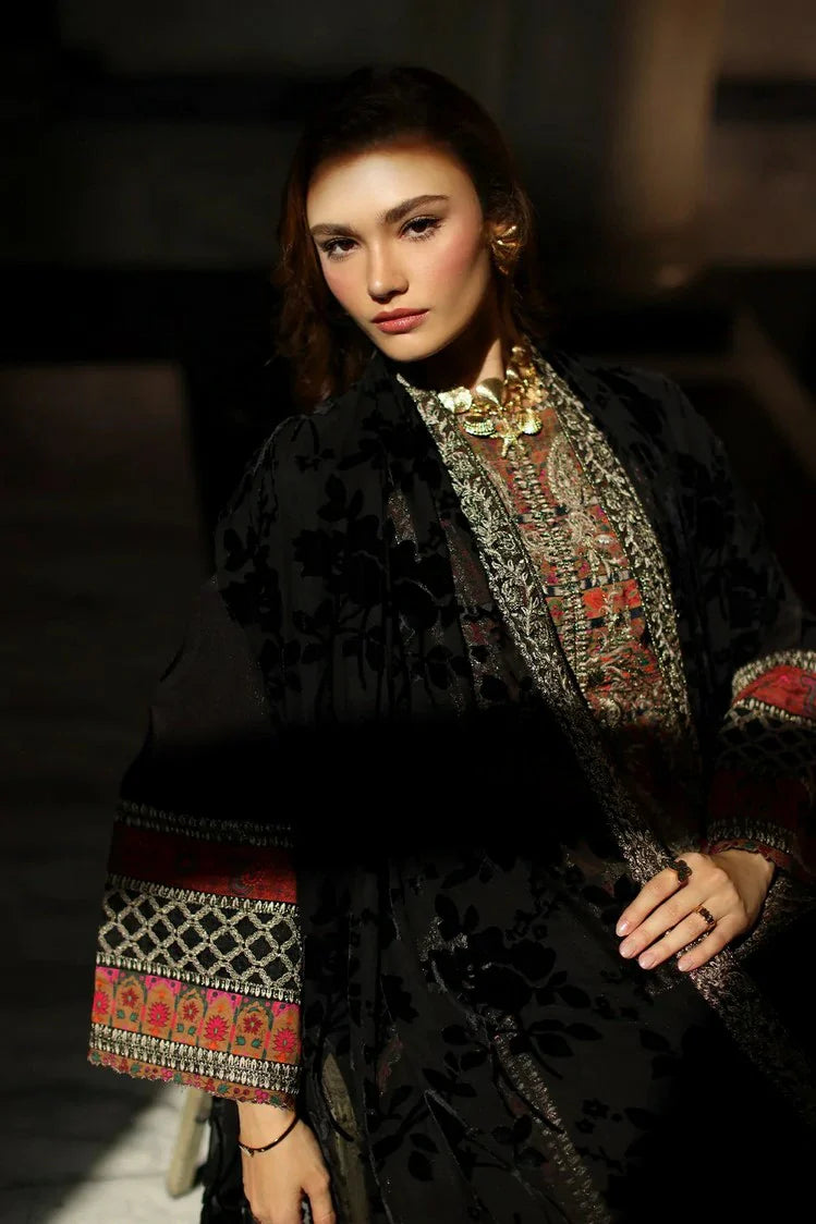 Picture of Charizma - Poshima Embroidered Peach Leather Collection Vol 3 - PSW5-21 - Unstitched - Available at Raja Sahib