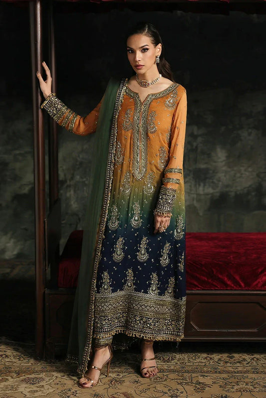 Picture of Charizma - Aura Luxury Chiffon Collection Vol 1 - CA26-02 - Unstitched - Available at Raja Sahib