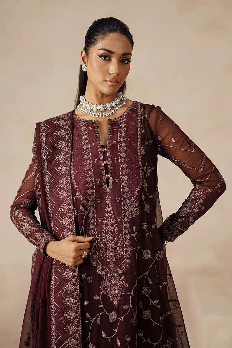 Picture of Freesia - Mehrun Luxury Chiffon Collection - FSU-5611 Marjan - Unstitched - Available at Raja Sahib