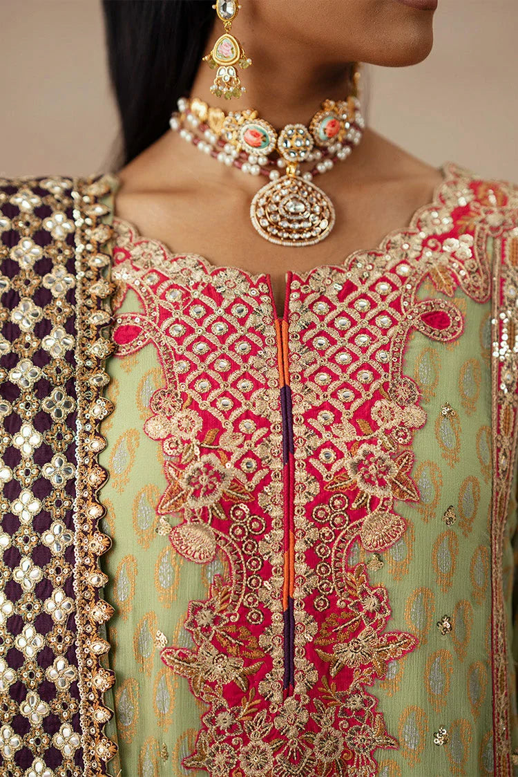 Picture of Freesia - Mehrun Luxury Chiffon Collection - FSU-5616 Advika - Unstitched - Available at Raja Sahib