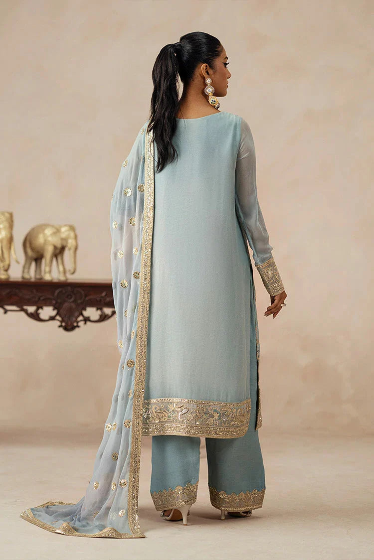 Picture of Freesia - Mehrun Luxury Chiffon Collection - FSU-5619 Azita - Unstitched - Available at Raja Sahib