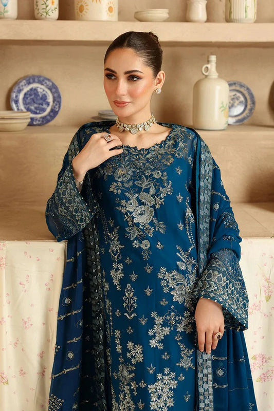 Picture of Ramsha - Sonehri Luxury Festive Chiffon Collection Vol 2 - BB-202 - Unstitched - Available at Raja Sahib